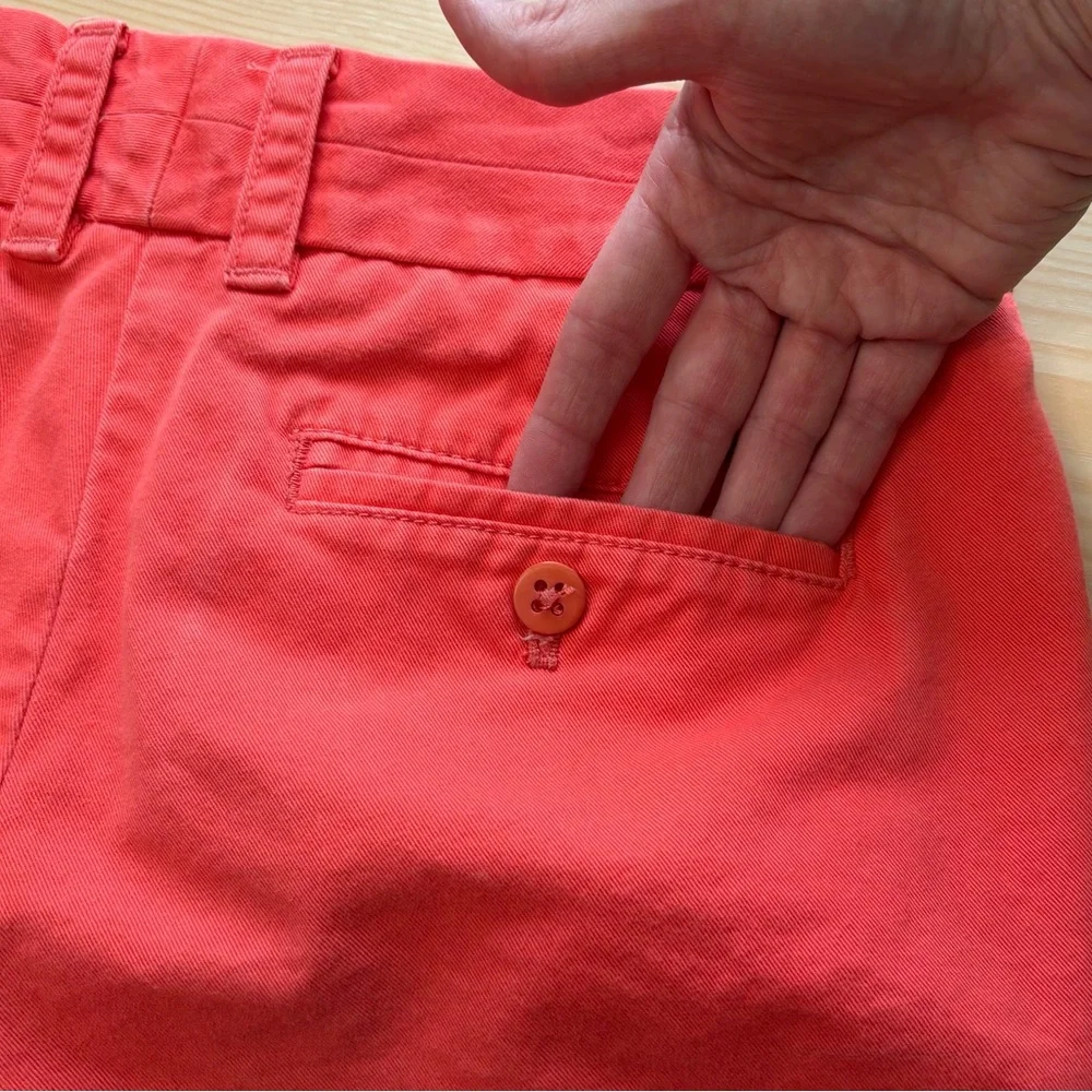 J. Crew | Chino Broken-in Coral 2.5” Shorts | 2